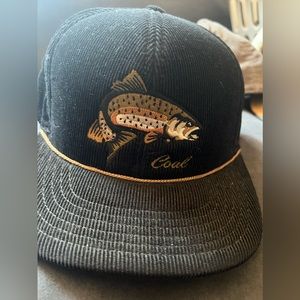 Coal Head Wear Corduroy Brown Trout SnapBack Hat.